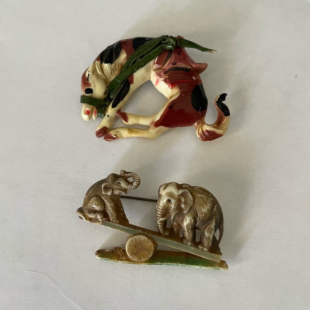 Vintage Celluloid Pins